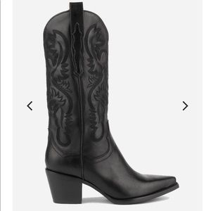 ISO JEFFREY CAMPBELL DAGGET BOOT BLACK 8.5